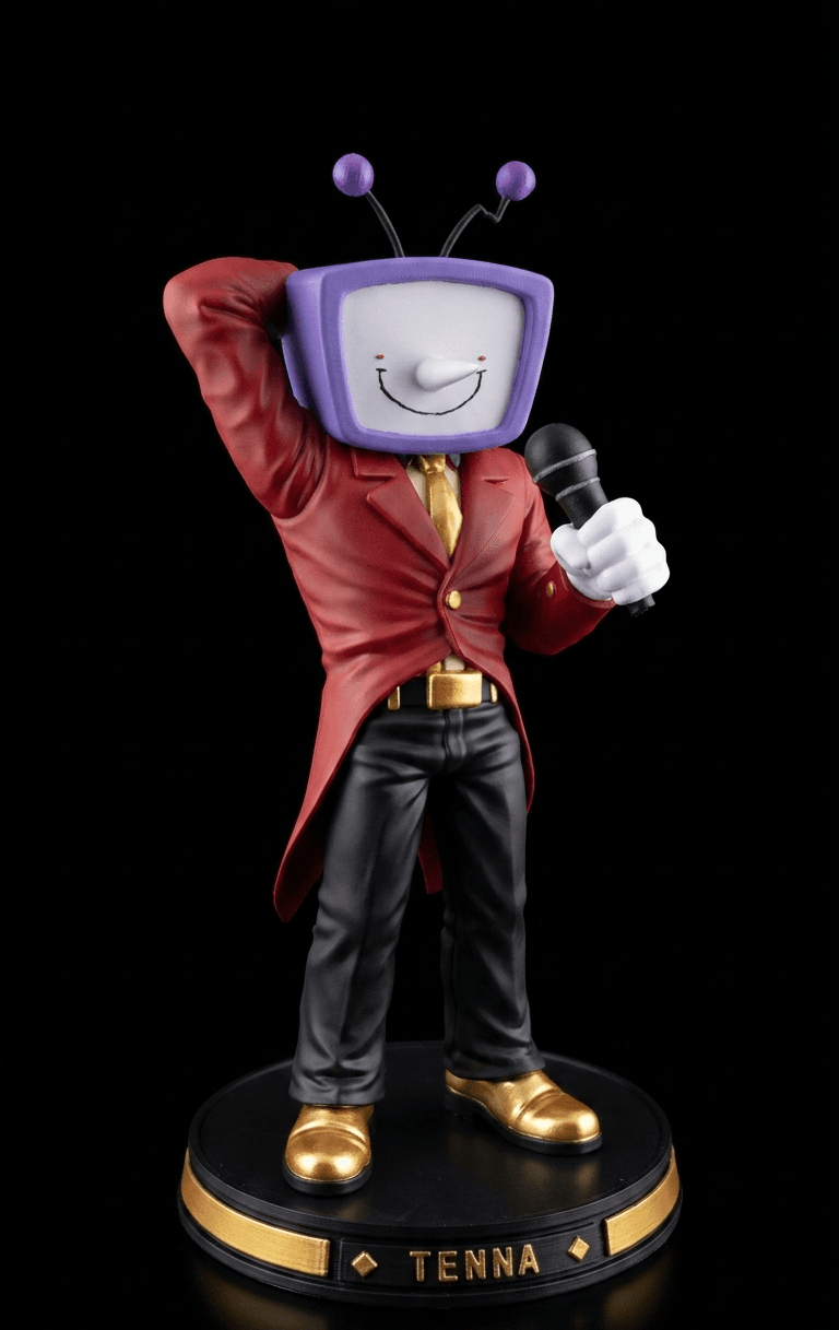 Figurine Tenna - Deltarune — impression 3D, La Cale aux Trésors